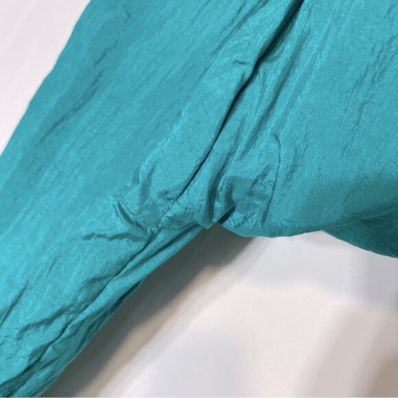 Vintage Ispo Green Blue All Over Busy Print Tracksuit W Green Pants M - Picture 13 of 16